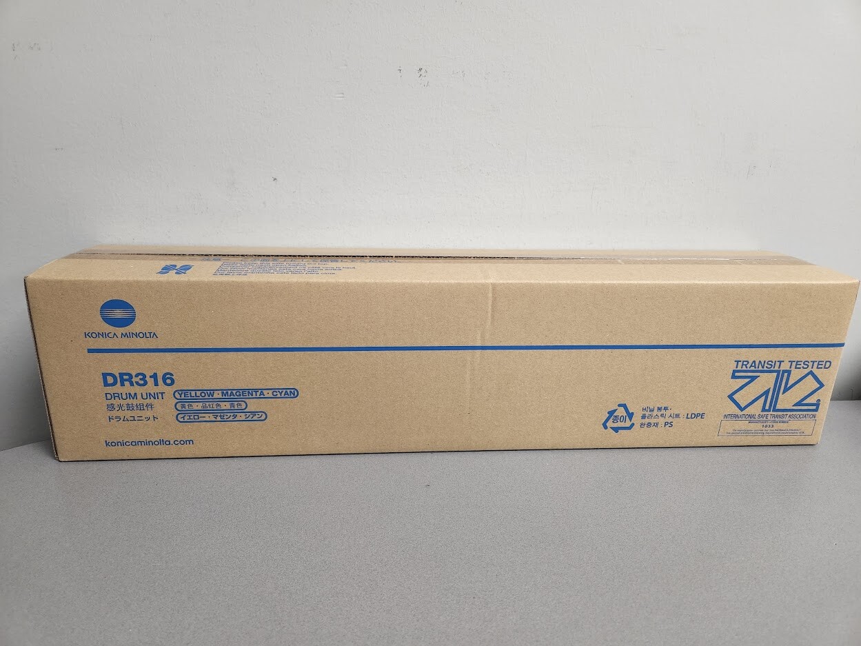 Konica Minolta DR-316,  AAV70TD  Color ( C / M / Y ) Drum Unit Brand new