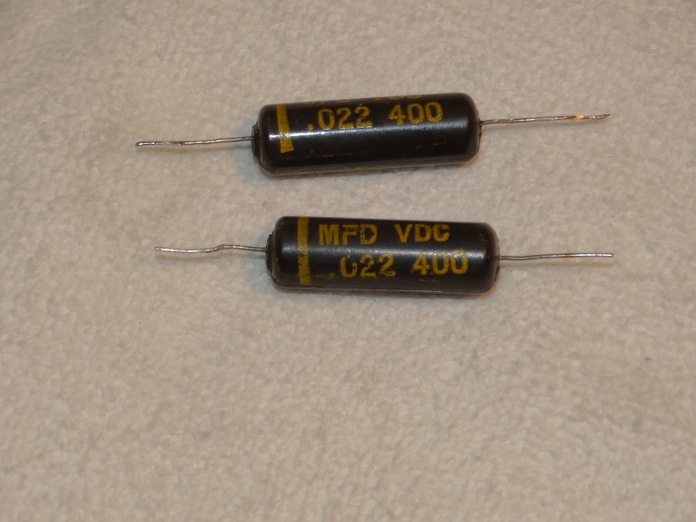 2 - Pyramid "Black" Capacitor Pulls .022 400v (2 offers Available)