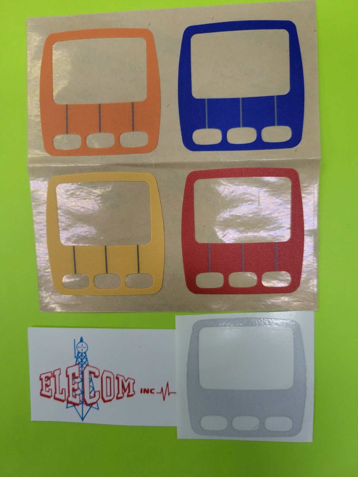 MOTOROLA XTS5000 DISPLAY BEZEL LABEL - BLUE - OEM FITS XTS WITH DISPLAY