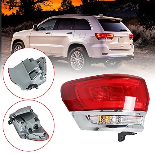 Left Side Tail Light Assembly Replacement for Cherokee 2014-2019 Outer Driver