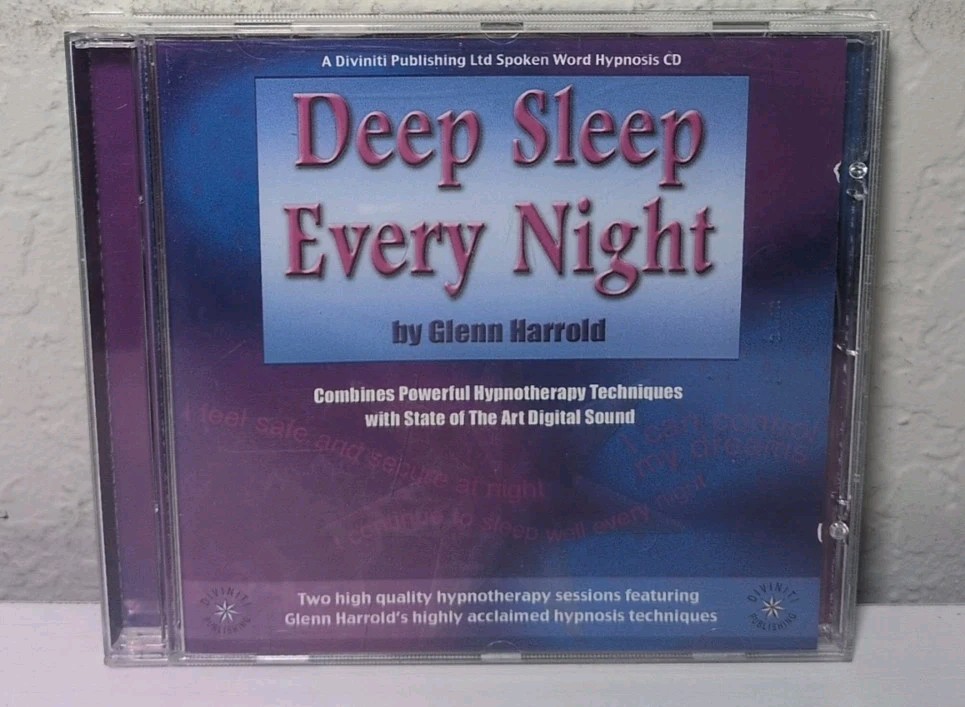 Deep Sleep Every Night by Glenn Harrold (2002, Compact Disc) B356