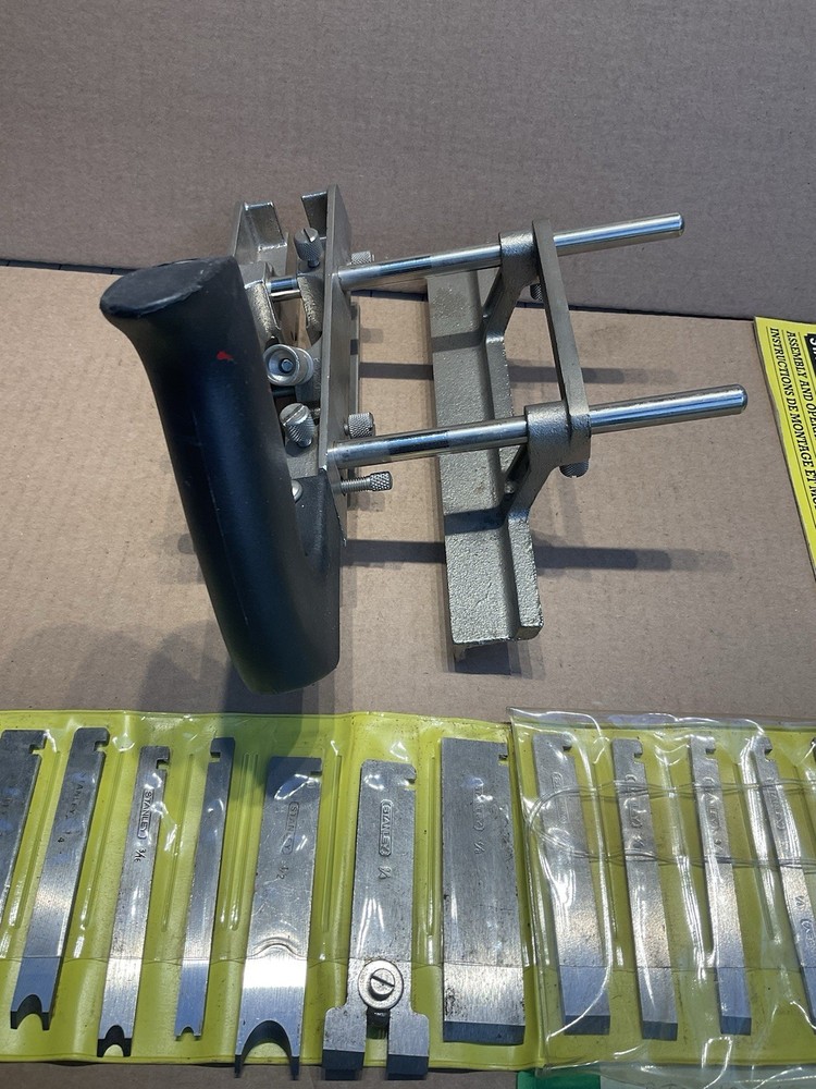Modern STANLEY No 13-050 Combination Plane Complete With Full Set Sharp Cutters