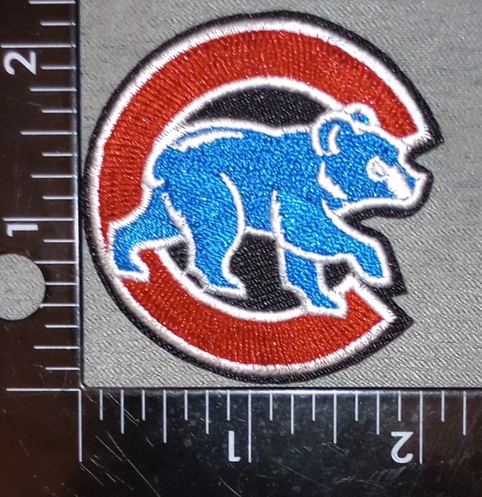 CHICAGO CUBS BASEBALL IRON ON PATCH
