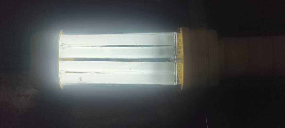 13-watt Fluorescent Work Light with Single Outlet Double Hook