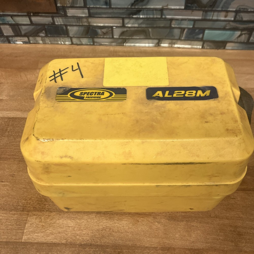 Spectra Precision AL28M Survey Construction Auto Level with Hard Case Untested
