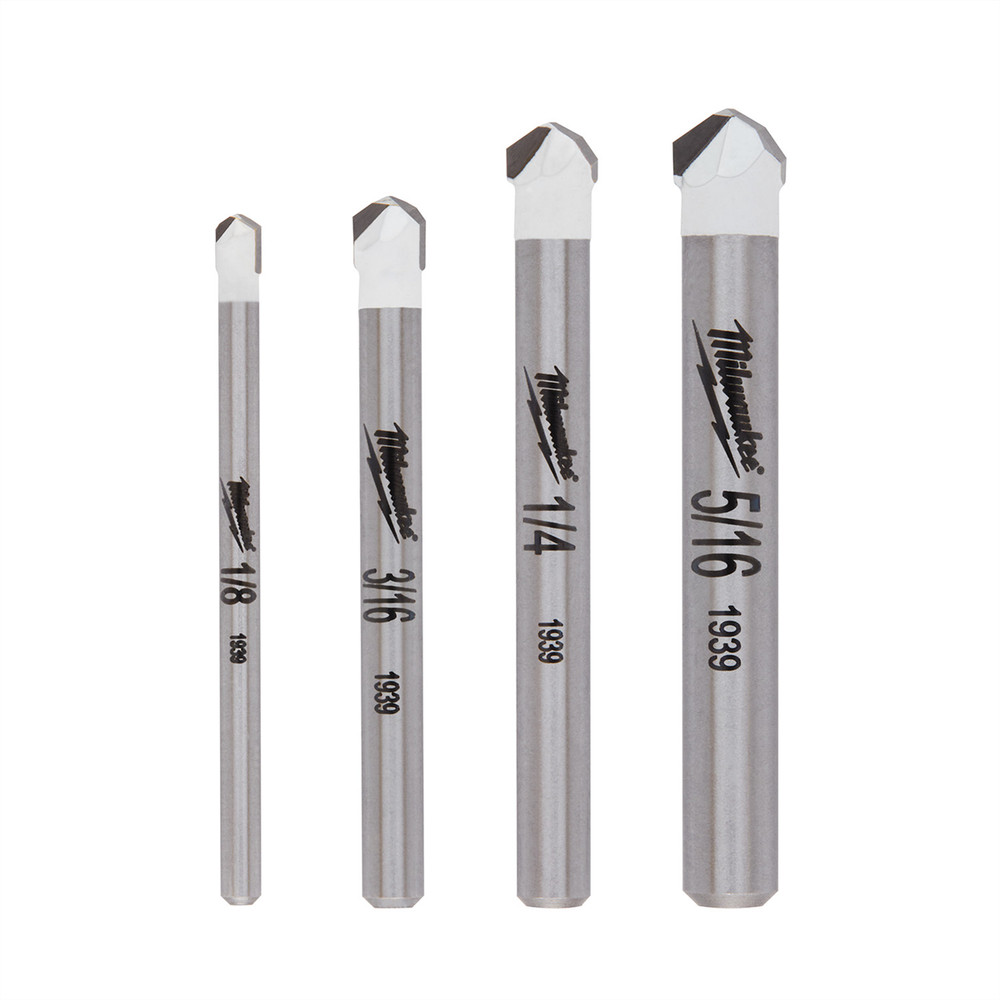Milwaukee Tool 4pc. Tile and Natural Stone Bit Set