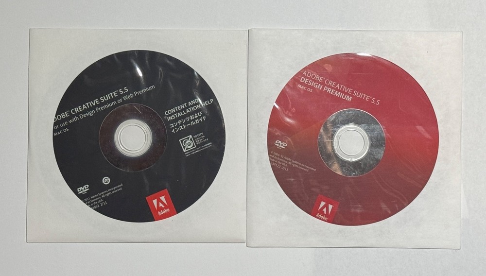 Adobe Creative Suite 5.5 Design Premium CS4 MAC OS Upgrade Version W/ Serial