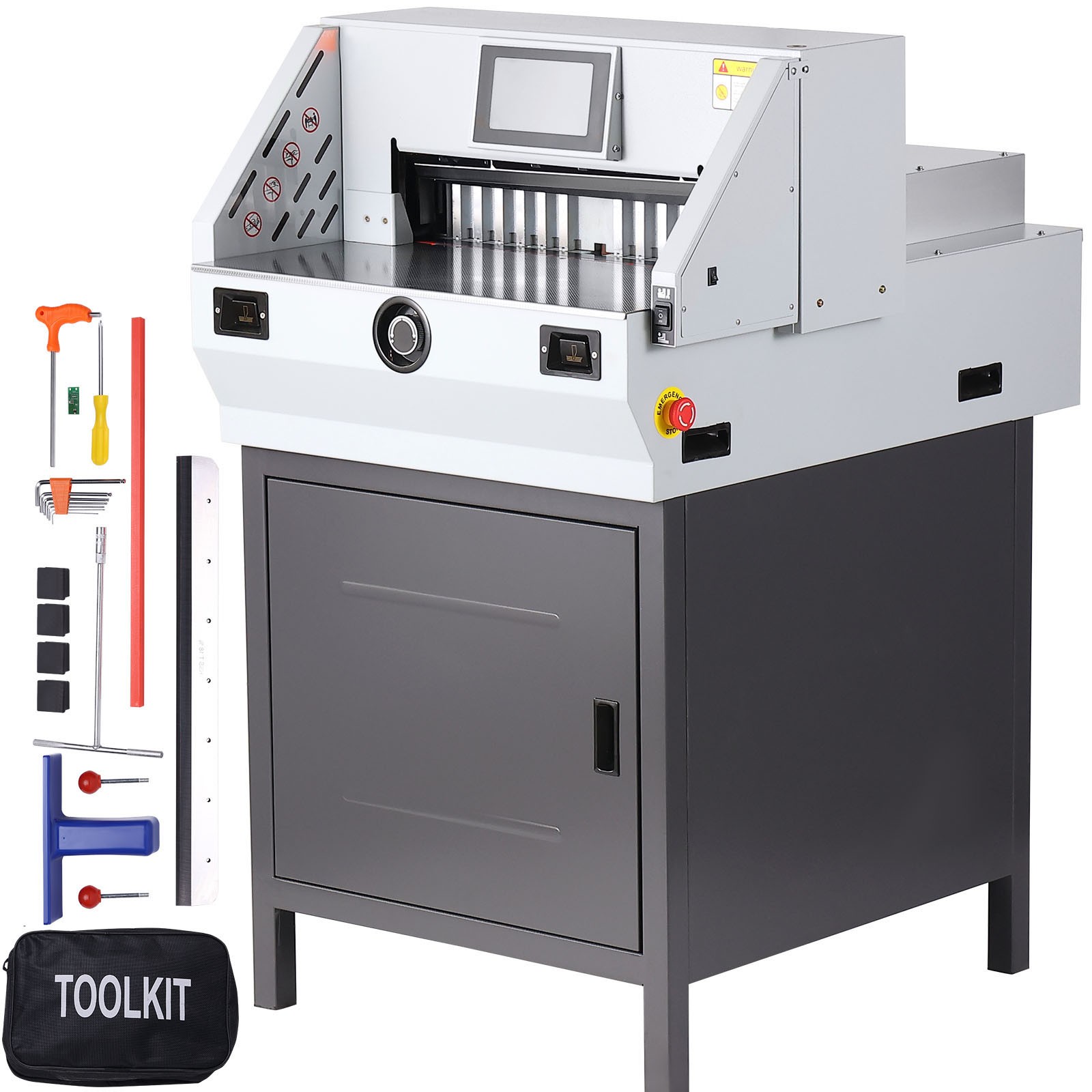 Uimoso Electric Paper Cutter 19" Cutting Width 3.14" Thickness 7" Touchscreen