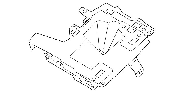 Genuine Ford Engine Control Module (ECM) Bracket L1MZ-12A659-C