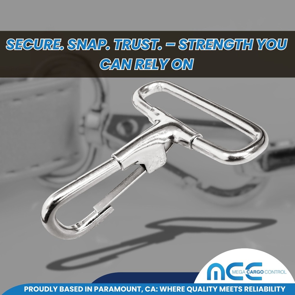 4 PCS 1" Trigger Snap Hook Clip Belt Buckles For Webbing Strap
