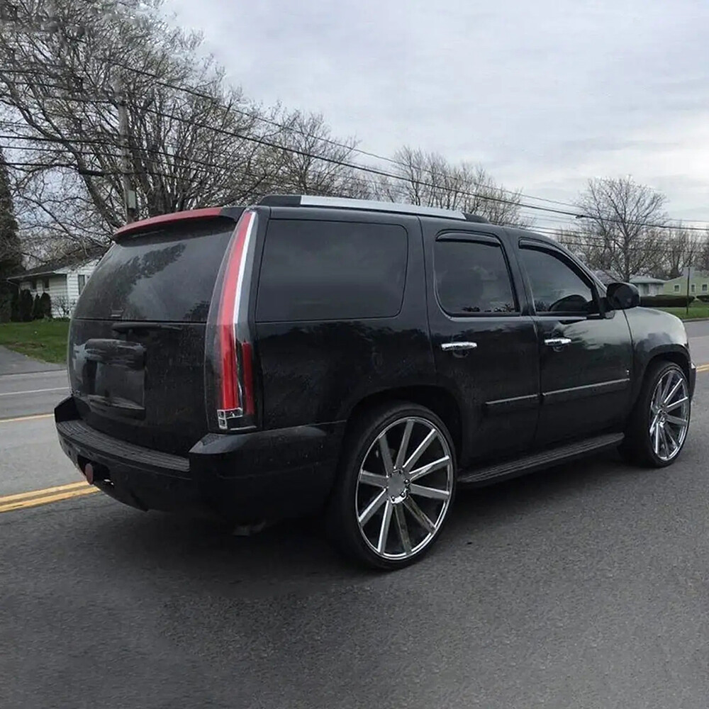 VLAND Clear LED Rear Tail Lights For 07-2014 Chevy Tahoe Suburban 1500/GMC Yukon