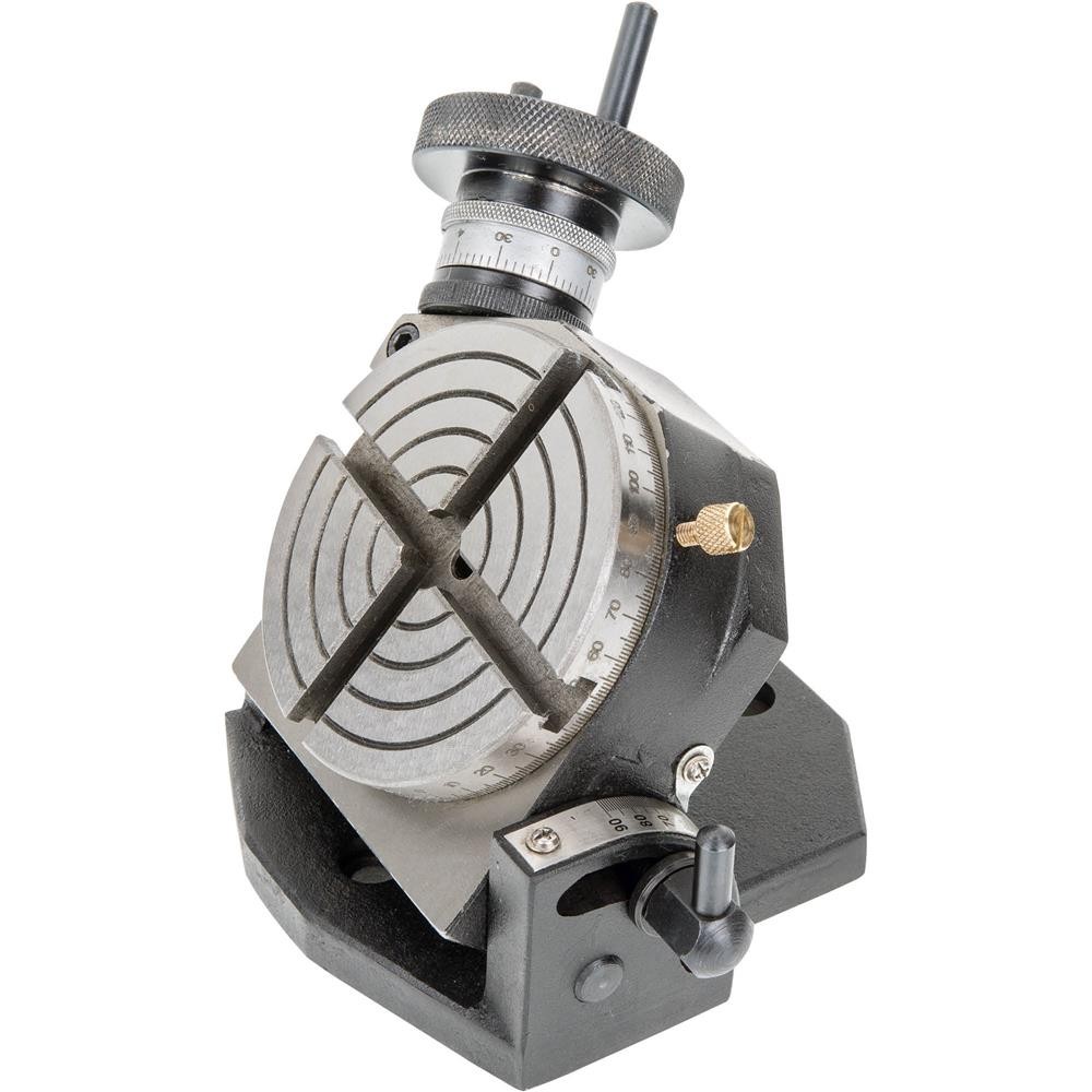 H7578 4" Rotary Table With Tilting Base