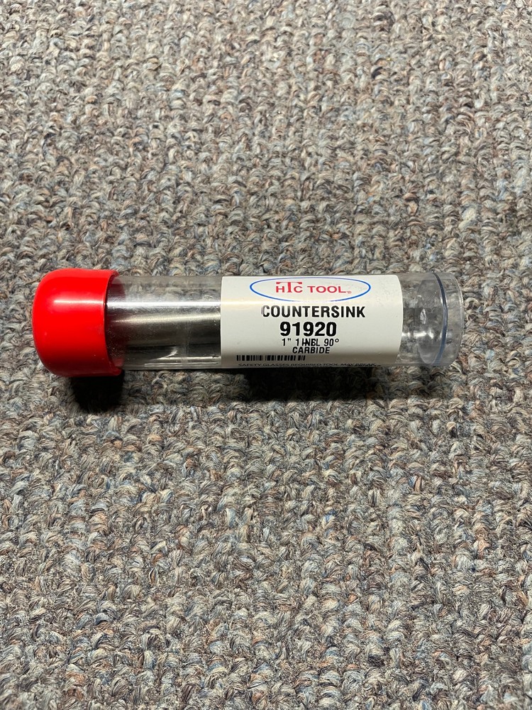 HTC Tools 1"  90 Degree single flute Carbide Countersink