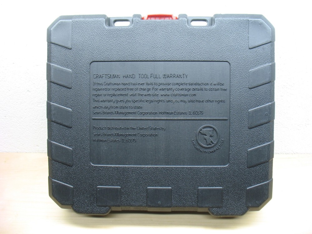 NEW EMPTY CRAFTSMAN 42 pc SOCKET WRENCH SET *EMPTY CASE* 99941 - NEW