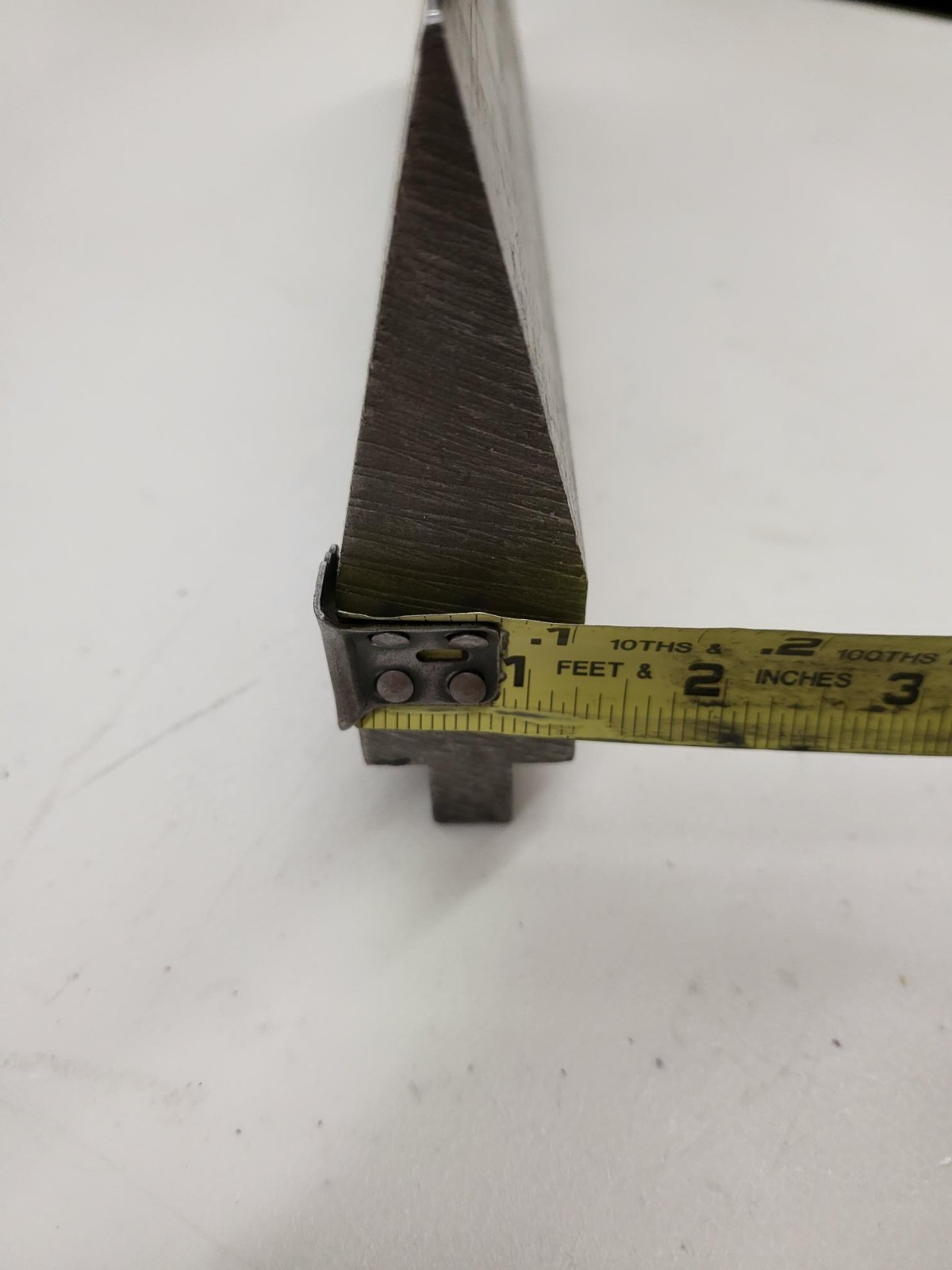 Sharp Acute Press Brake Punch 15 3/8" Long 4.5" Tall X 1.25" Wide SEE NOTES BTB1