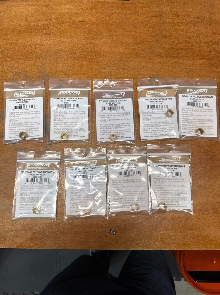 Redding Titanium Nitride Bushing