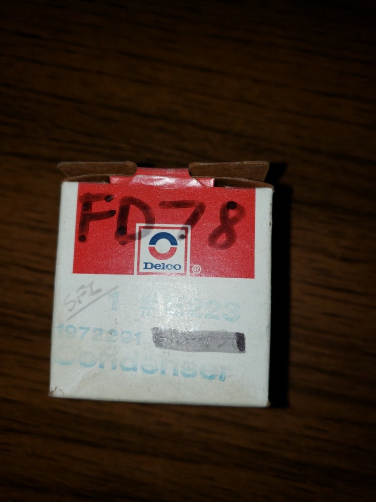 NOS DELCO E223/1972291 CONDENSER
