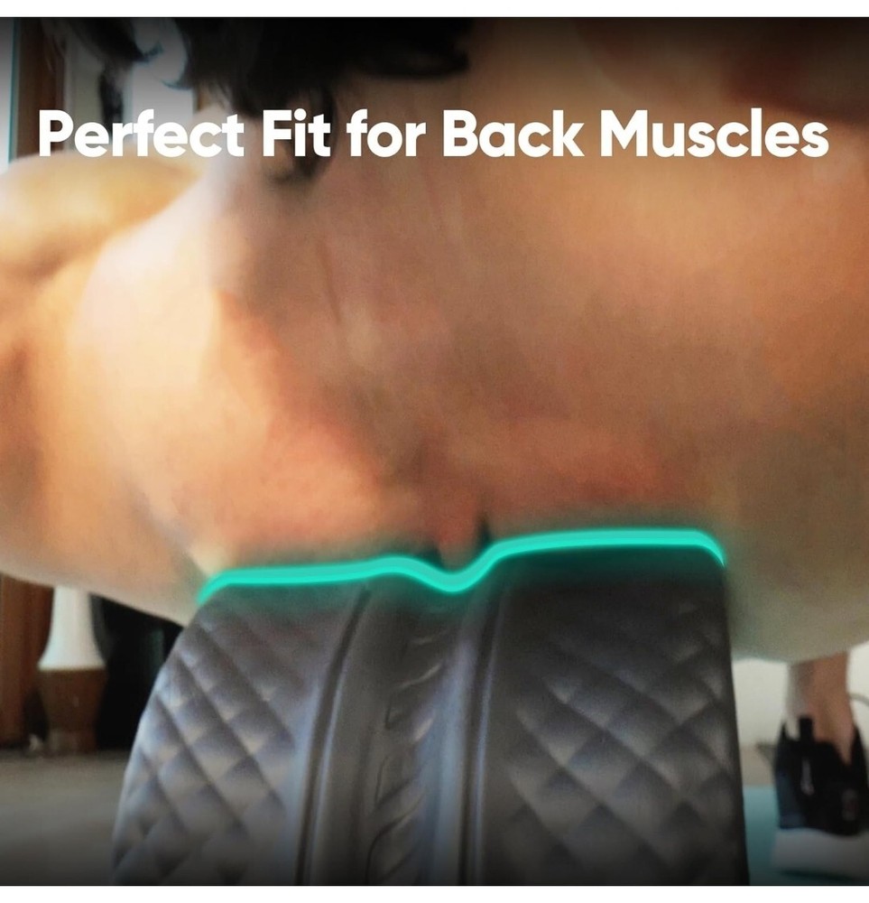 FitBeast Back Roller - 9" Blue