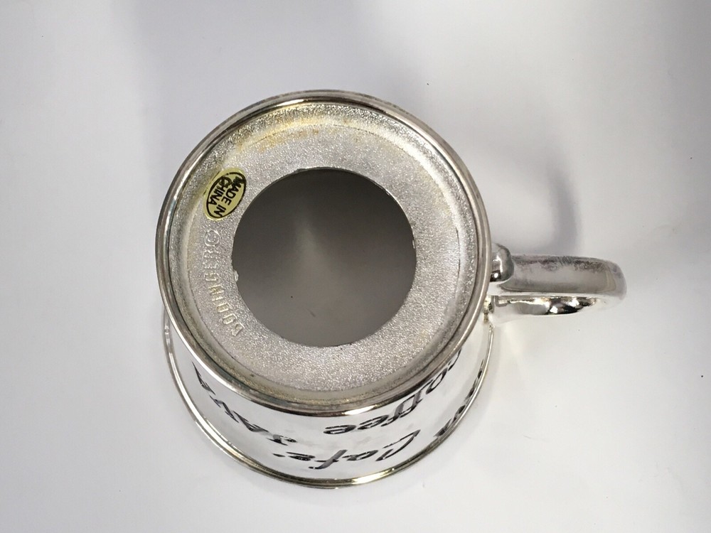 Silver Plated Coffee Cup Holder Paul Revere Silversmiths for 10 Ounce Cup