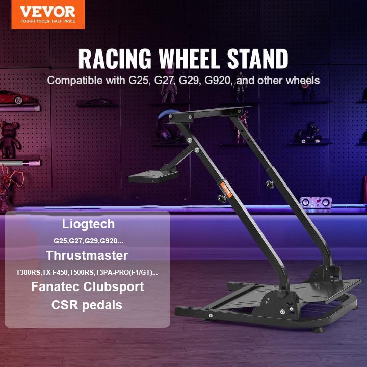 Racing Simulator Steering Wheel Stand for Mainstream Brands
