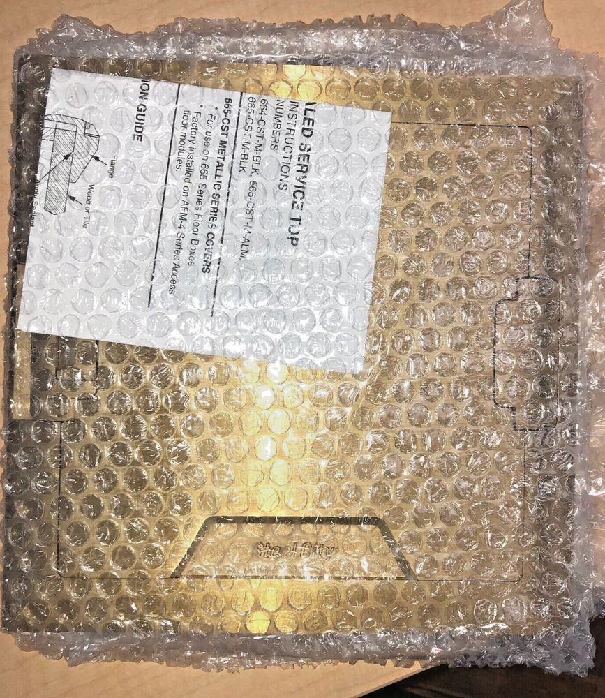 Moptite Metallic Cover Solid Brass 665-CST-M-BRS