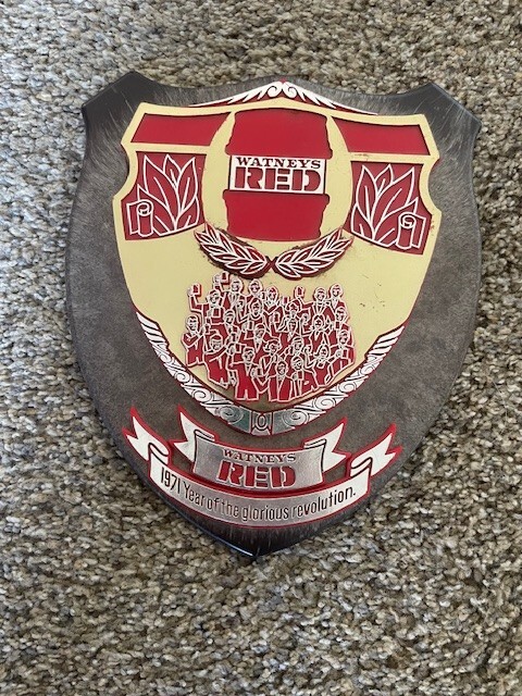 Watneys Red 1971 Shield Mancave