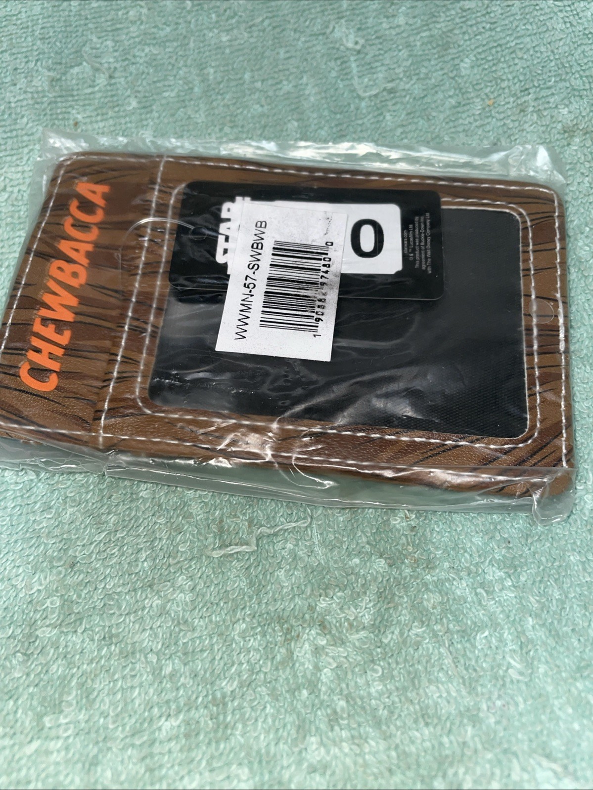 Disney Buckle Down Cardholder  Chewbacca Star Wars New With Tags