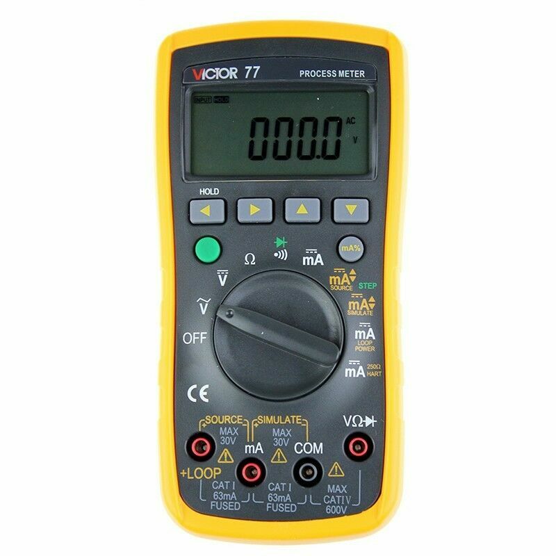 Process Calibrator Analog Output 0-20mA Simulate Transmitter 24v multimeter！