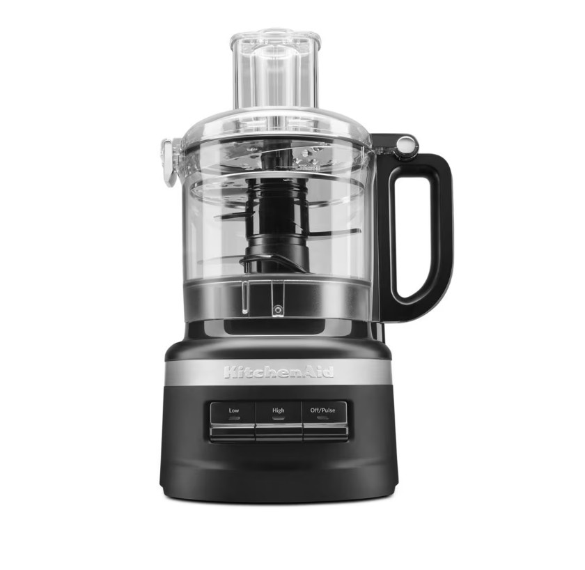 KITCHENAID 7 Cup Food Processor Plus - Black Matte