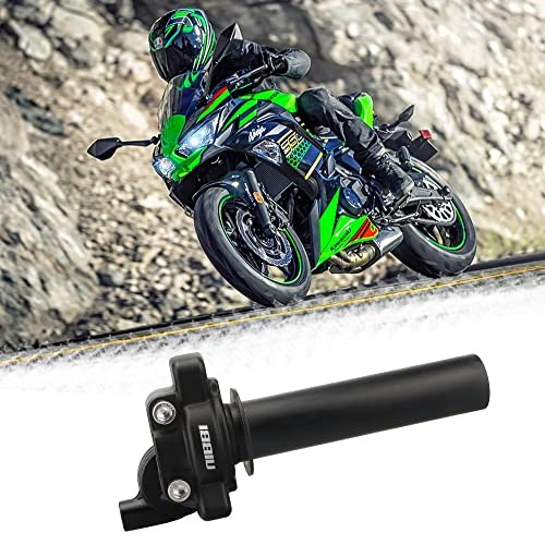 22mm Throttle Motorcycle Throttle Handle Black