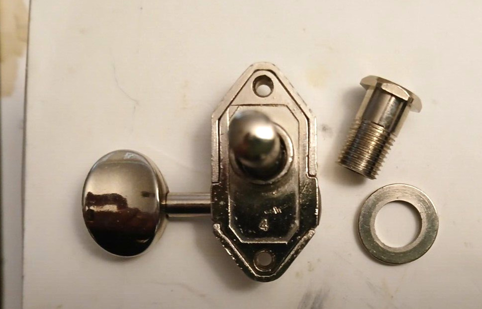 Unknown Waffle Back Tuner Single Waffleback Tuning Peg Treble Side Nice