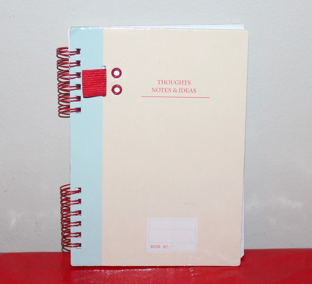 Thoughts Notes & Ideas Note Book *NEW* 5" x 7" 70 Sheets 140 Pages