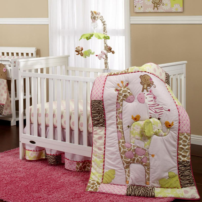 Carter's Jungle Collection 4 pc. Crib Bedding Set