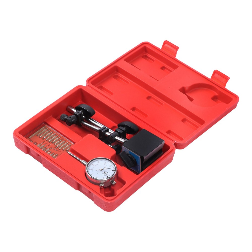 Complete Dial Indicator Set with Magnetic Base & 22 Style Points NEW