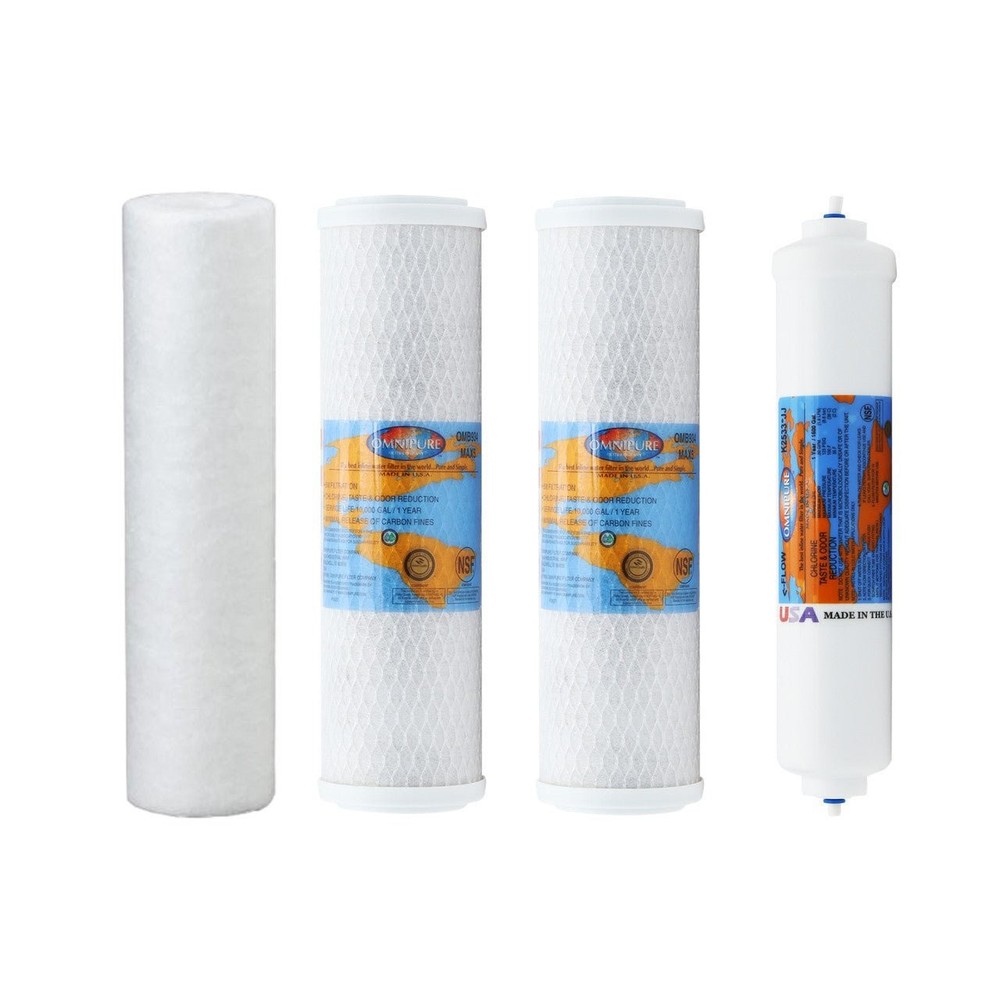 PUREVALUE 5EZ50 RO Filter Replacement Kit (Membrane Sold Separately)