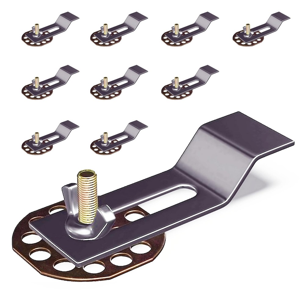 Sink Clips, Undermount Sink Brackets, Bathroom Kitchen Ceramic Stainless Stee...