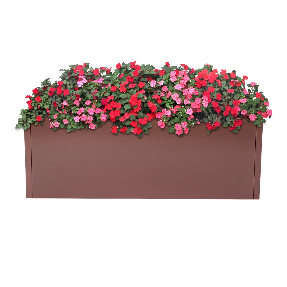 Floor Standing Planter Box Rectangular Planter Box Outdoor Planter 38*15*15 in