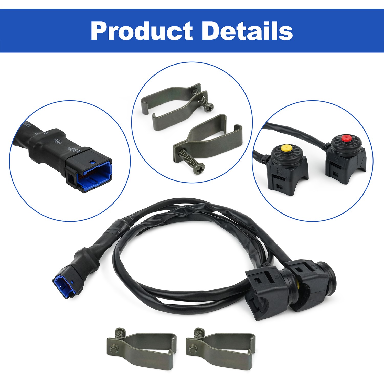 Separate Start Stop Kill Switch Button Control Kit KTM, Husqvarna