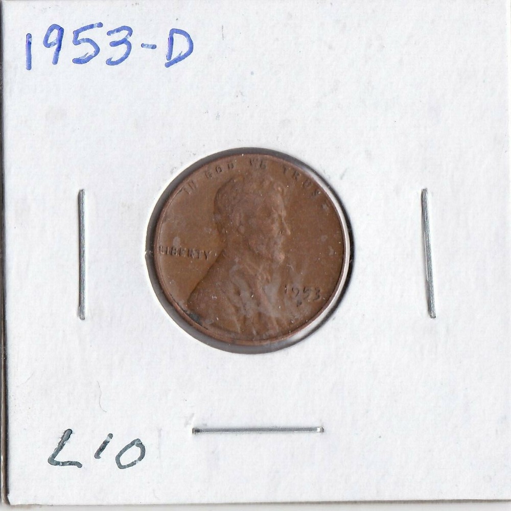 1953-D Lincoln Cent L10
