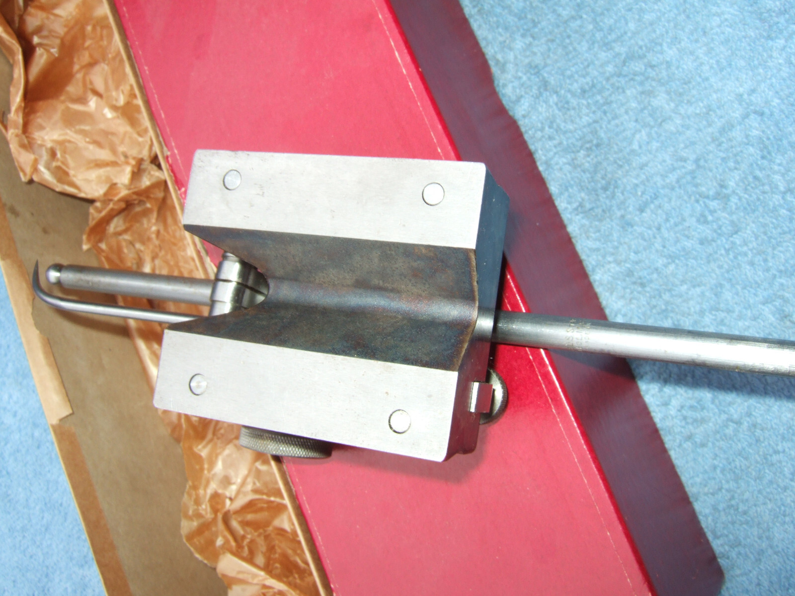 STARRETT SURFACE GAGE 257b OLD VINTAGE PRECISION INSPECTION TOOL GRINDER MILL #A