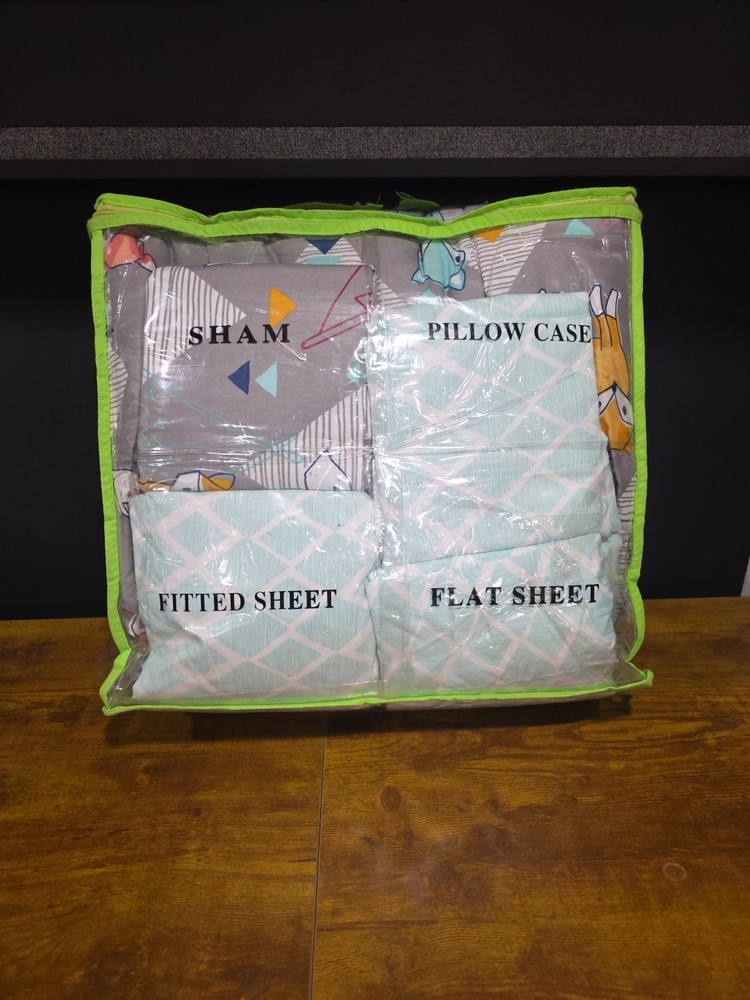 7 Pc Full Bed Coordinating Bedding Set Fox