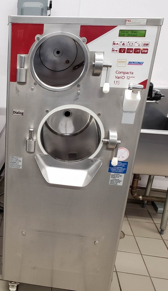 Coldelite Compacta Vario 12 Elite 20 Quart Horizontal Batch Freezer Pasteurizer