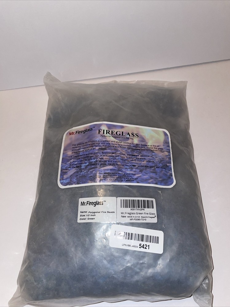 Fire glass- Perfect For Fireplace And Fire Pits