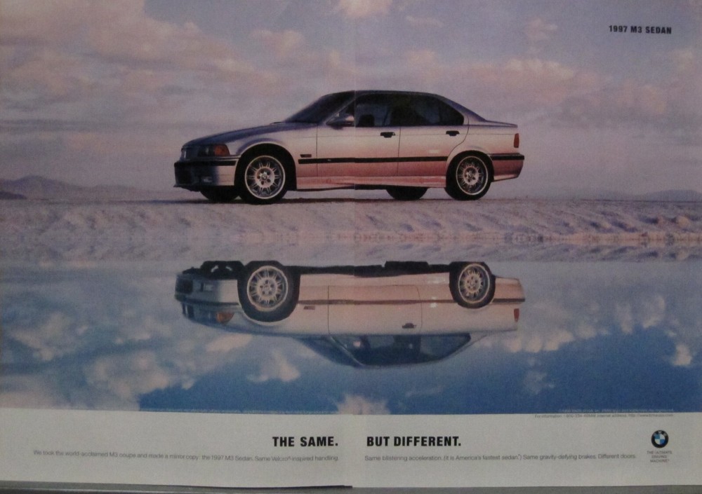 1997 BMW M3 SEDAN Ad