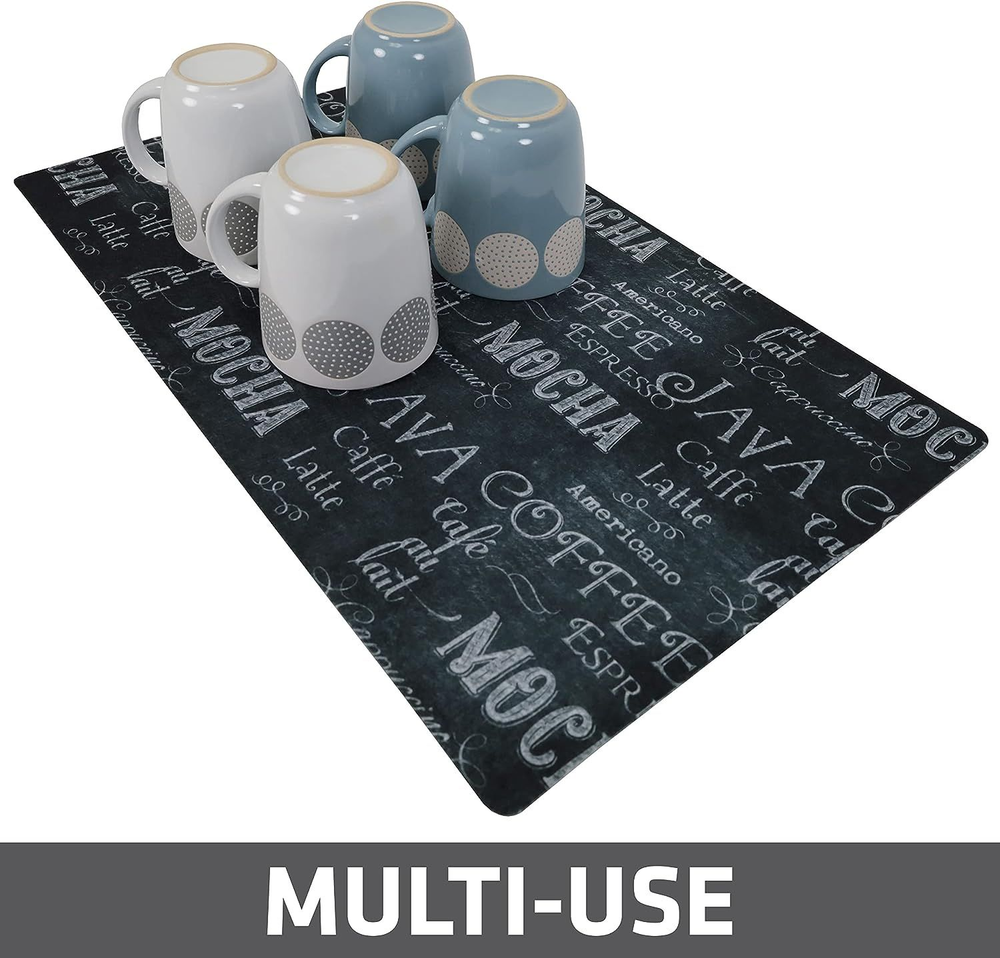 Drymate Coffee Maker Mat, (Coffee Station Bar Accessory) Protects Kitchen...