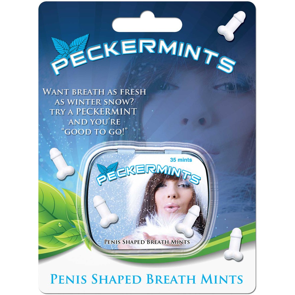 Peckermints Penis Shaped Candy Flavored Breath Mints