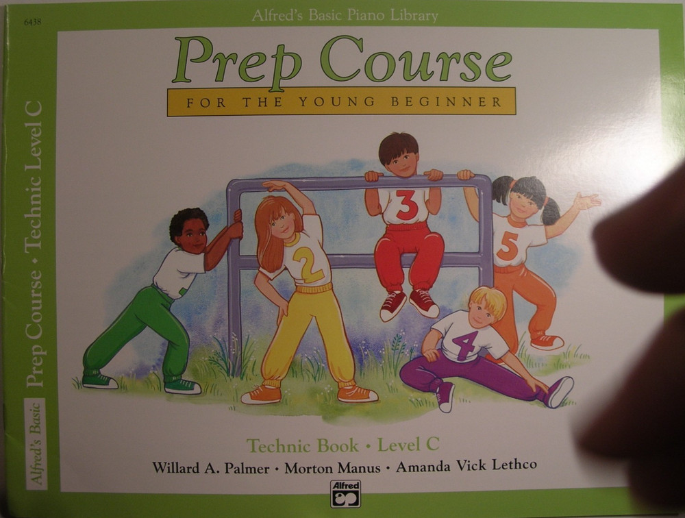 New Alfred's Basic Prep Course Young Beginner Piano Music Technic Book Level C