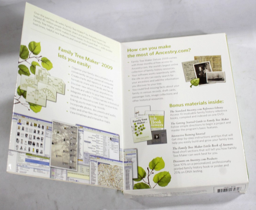 PC - Family Tree Maker 2009 Deluxe