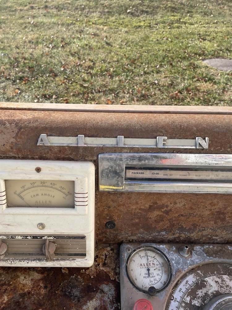 Allen E-316 Syncrograph Machine Distributor Tester Sun 1950’s Classic Shop Piece