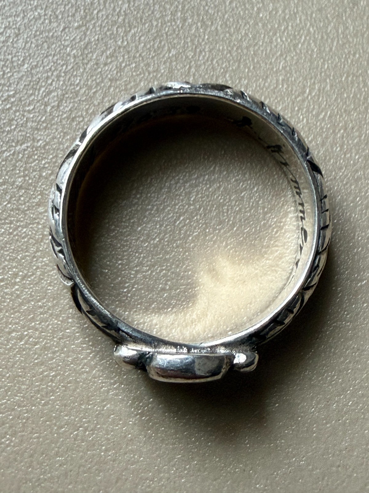German officer's ring. Wehrmacht, 1936–1945, World War II.